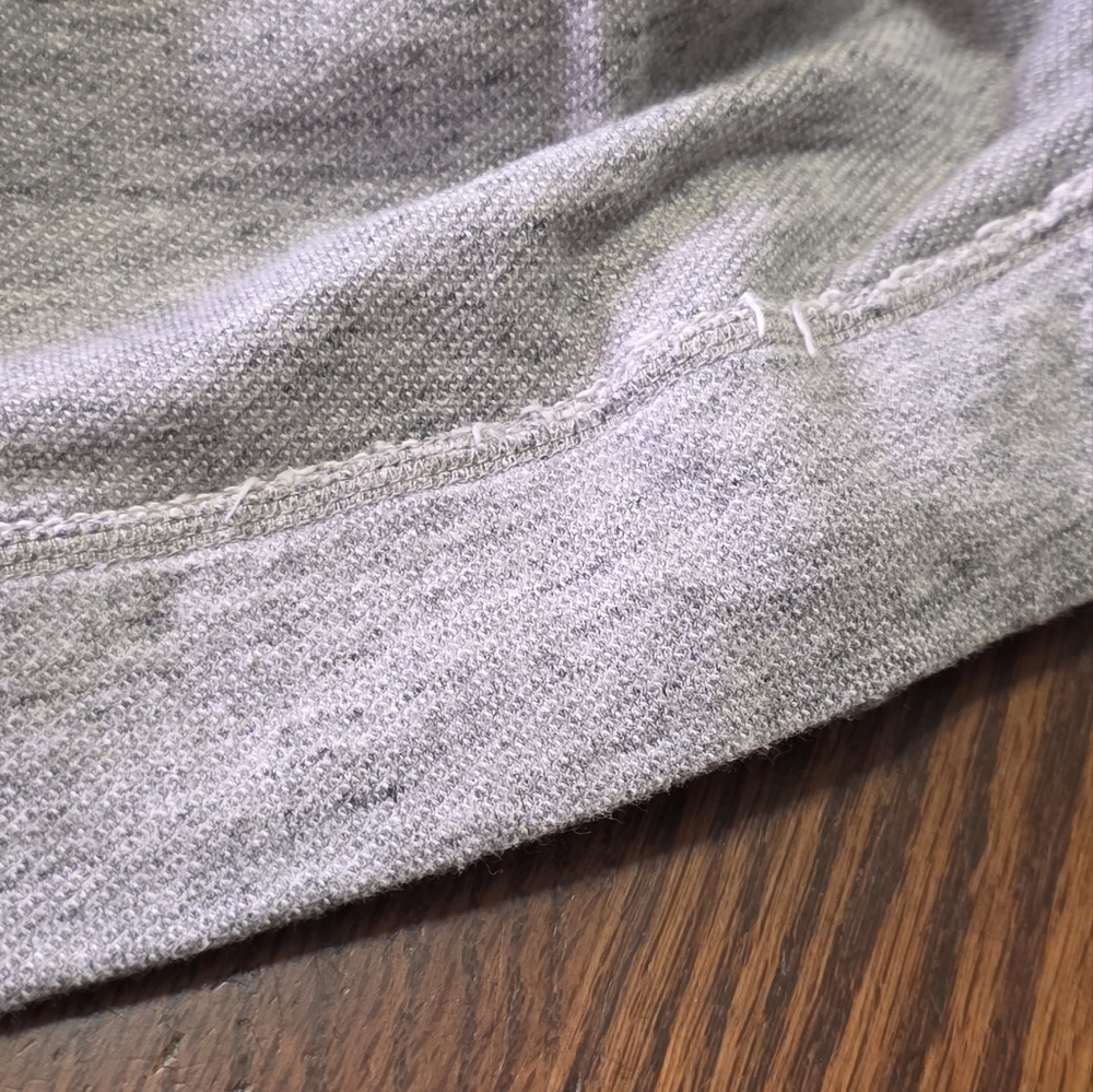 Jcrew Factory 3/4 Sleeve Sweatshirt Dress Light Gray Size XS - Picture 9 of 12